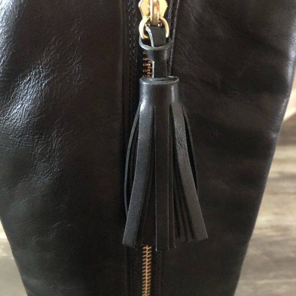 Coach Leather Tassel Boots. - Picture 5 of 8